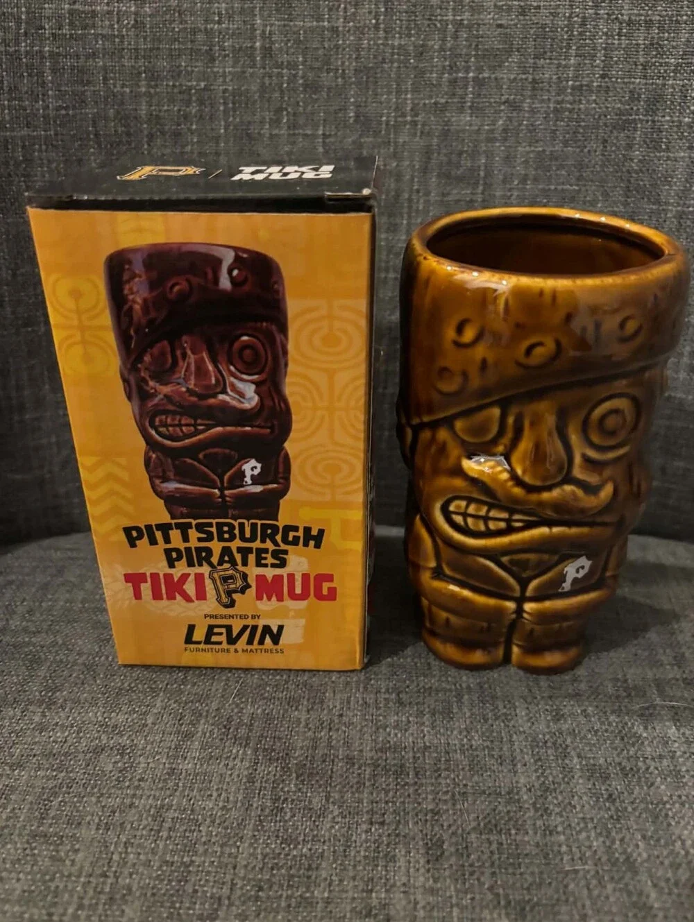 Pittsburgh Pirates MLB Luau Weekend Tiki Mug 2026 Stadium Giveaway New